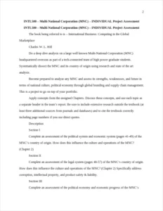 INTL500 - Multi-National Corporation – page 2