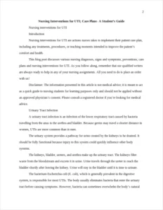 Nursing Interventions for UTI β page 2