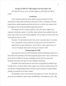 nursing care plans for COPD β page 2
