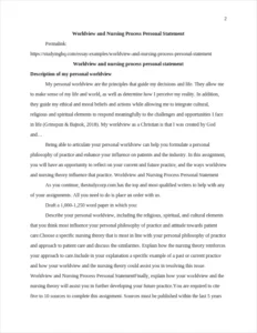 Worldview and nursing process personal statement – page 2