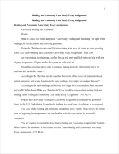 Healing and Autonomy Case Study – page 2