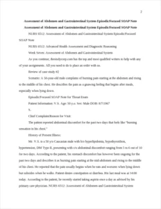 Assessment of Abdomen and Gastrointestinal System Episodic β page 2