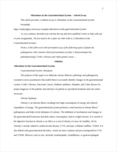 Alterations in the Gastrointestinal System β page 2