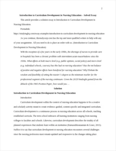 Introduction to Curriculum Development in Nursing Education β page 2
