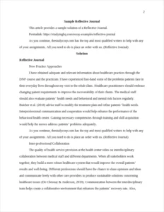 Reflective Journal β page 2
