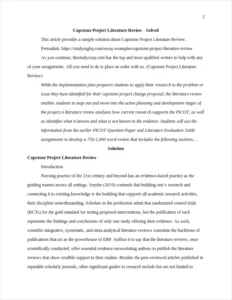 Capstone Project Literature Review β page 2