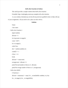 Roll a dice Function – page 2
