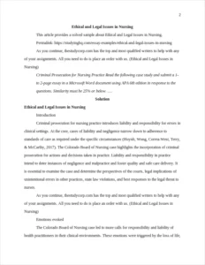 Ethical and Legal Issues in Nursing – page 2