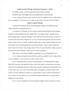 Patient-Centered Therapy β page 2