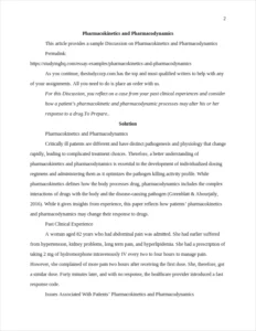 Pharmacokinetics and Pharmacodynamics β page 2