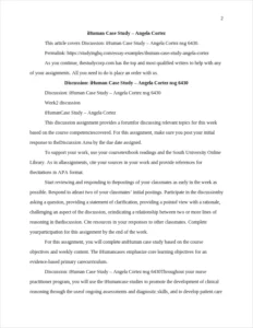 iHuman Case Study – Angela Cortez – page 2
