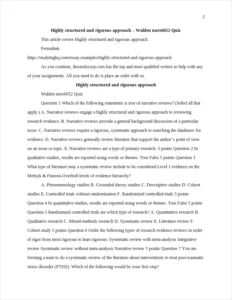 Highly structured and rigorous approach – page 2