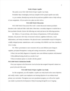 Week 6 Project Aquifer – page 2
