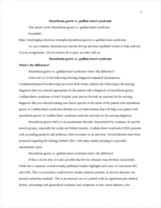 Myasthenia gravis vs. guillain-barré syndrome – page 2