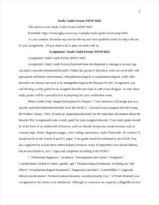 Study Guide Forum NRNP 6665 – page 2