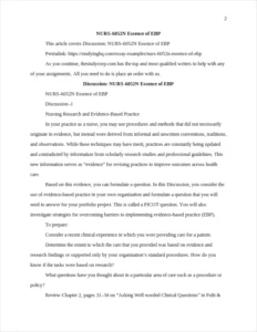 NURS-6052N Essence of EBP – page 2