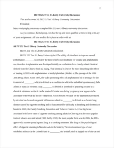 HLTH 252 Test 3 Liberty University Discussion β page 2
