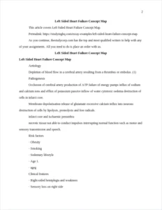 Left Sided Heart Failure Concept Map β page 2
