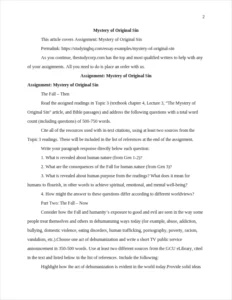 Mystery of Original Sin – page 2