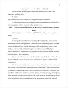 What is a patient-centered medical home – page 2