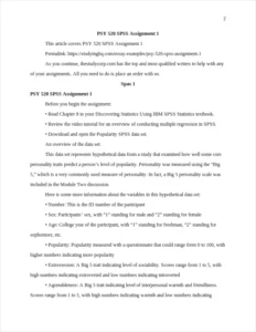 PSY 520 SPSS Assignment 1 β page 2
