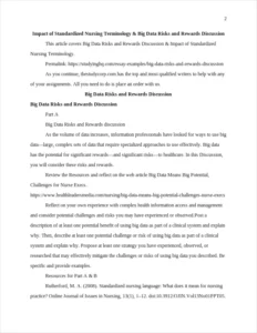 Big Data Risks and Rewards Discussion – page 2