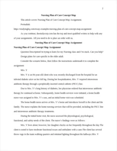 Nursing Plan of Care Concept Map β page 2