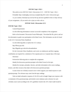 DNP 801 Topic 1 DQ 1 β page 2
