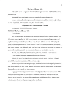 The Nurse Educator Role β page 2