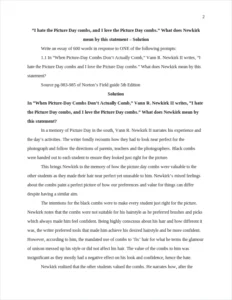 I hate the Picture Day combs – page 2