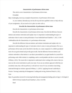 characteristics of performance-driven team β page 2