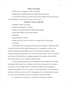 Asthma Concept Map β page 2