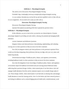 Physiological Integrity β page 2