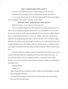 Anxiety Disorders β page 2
