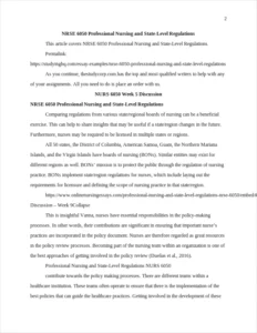 NRSE 6050 Professional Nursing and State-Level Regulations β page 2
