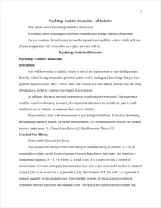 Psychology Statistics Discussion – page 2