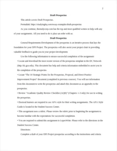 Draft Prospectus β page 2