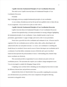 Fundamental Principles of Care Coordination β page 2