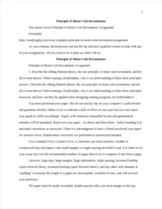 Principle of Motor Unit Recruitment – page 2