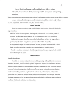 How to identify and manage conflicts arising in care delivery settings β page 2