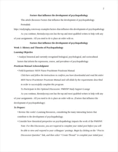 Factors that influence the development of psychopathology – page 2