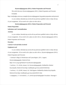 Hysterosalpingograms (HSG): Patient Preparation and Protocals β page 2