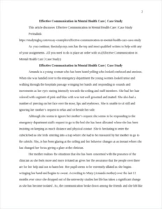 Effective Communication in Mental Health Care – page 2