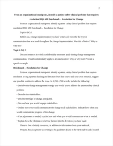 identify a patient safety clinical problem that requires resolution – page 2