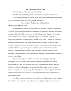 The Ecosystem of Shared Value – page 2