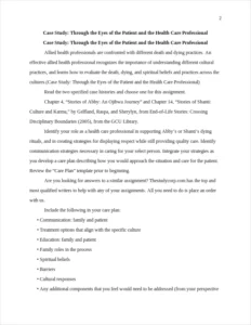 Case Study: Through the Eyes of the Patient and the Health Care Professional – page 2