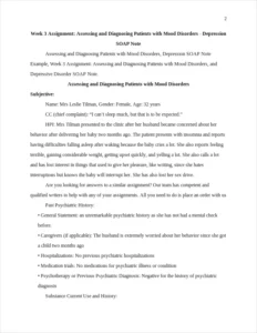 Assessing and Diagnosing Patients with Mood Disorders β page 2