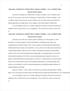 Discussion: Treatment for a Patient With a Common Condition – page 2
