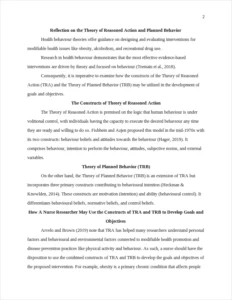 Reflection on the Theory of Reasoned Action and Planned Behavior β page 2