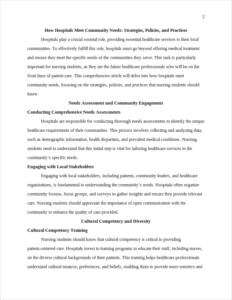 how hospitals meet community needs β page 2